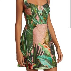 Farm Rio Amazonia Forest Mini Dress